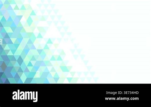 Abstract Teal and Blue Geometric Triangle Pattern Background Animation Stock Video Footage - Alamy