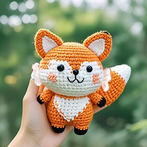 Amigurumi Fox Crochet Pattern: DIY Plush Toy (PDF Pattern) - Etsy Canada
