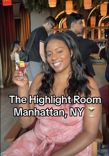 The Highlight Room Rooftop Bar in Manhattan, NY - Golden Hour Specials and DJ