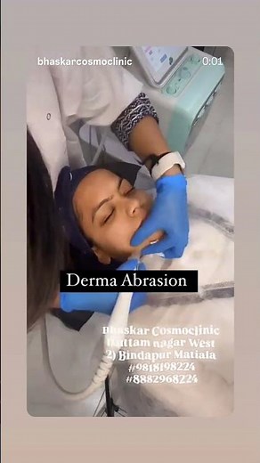#derma #abrasion #treatment