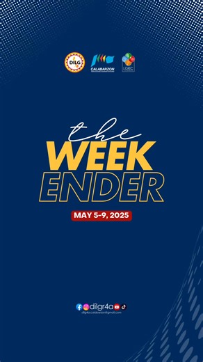 The Weekender Season 3 | Ep. 17 Balikan ang mga naganap na aktibidad ng DILG IV-A ngayong linggo (May 5-9, 2025). #WeAreYourDILG #4ABetterGovernance #TheWeekender | DILG IV-A