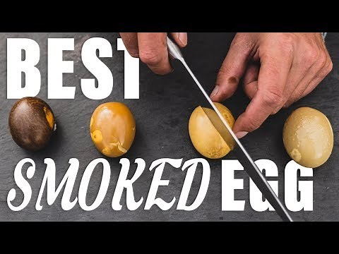 THE PERFECT SMOKED EGG - TIME - TEMPERATURE - SMOKE FLAVOR