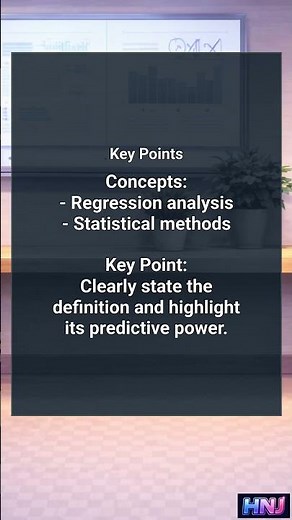 What is regression analysis?