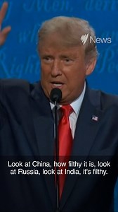 Joe Biden and Donald Trump's clashed in the final presidential debate over COVID vaccines, climate action, and the legacy of children in cages on the US border. | SBS News