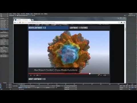 LightWave 11.5 Instancing - Abstract Tutorial