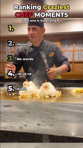 Craziest chef moments you've ever seen #chef #shorts