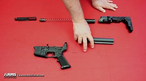 How to Install Colt AR15 Side Folding Stock SCW Conversion Kit | ARO News