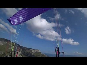 Paragliding Crash Phi Allegro small collapses