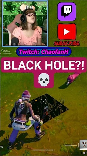 I Thought This Was A BLACK HOLE 💀 #shorts #fortnite