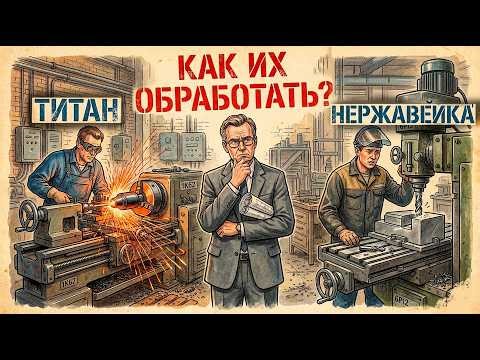 How to process titanium and stainless steel? Technologies that will change your workshop forever!