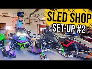 Filling My NEW Shop with Snowmobiles! 🏔️🔥 Sled Heaven Unlocked!
