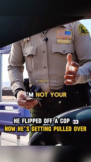 He Flipped off a Cop... and got pulled over 🙄