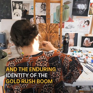 11K views · 80 reactions | Ballarat artist Lily Mae Martin delves into the complex environmental cost of the Victorian Goldfields through a series of intricate drawings. She's currently exhibiting at the Eureka Centre Ballarat. | ABC Ballarat | Facebook