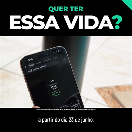 44 reactions | Sua chance de replicar minhas operações, de forma 100% automatizada. Tudo o que eu fizer na minha conta vai acontecer na sua também. Clique em "Saiba Mais" e tenha acesso aos próximos passos. Vagas Limitadas. | Empiricus | Facebook