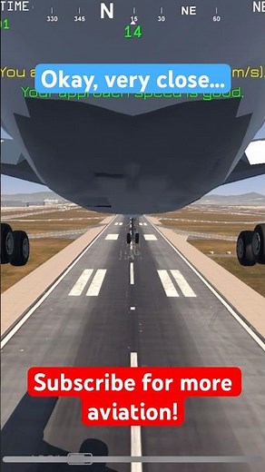 How to NOT land an aircraft | FS Advanced #flightsimulator #aviation