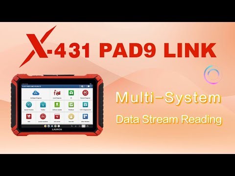 X-431 PAD9 LINK - Introduction to Multi-System Data Stream Reading Ep.1 | LAUNCH