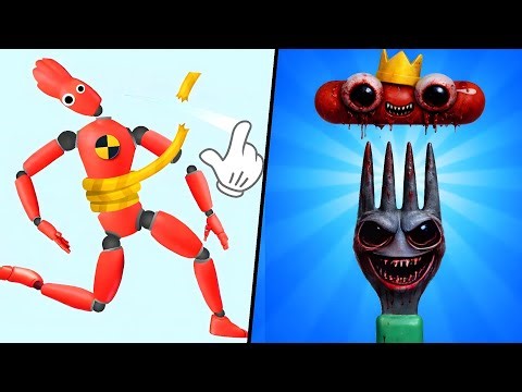 💥 Ragdoll Break - Ragdoll Fall 🆚 Fork N Sausage 🆚 Melty Bubble Game 2048 Gameplay Epi67 #0081