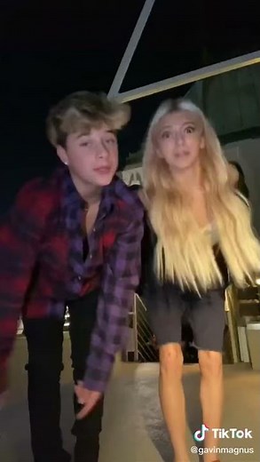 Gavin Magnus TikTok with coco Quinn 💞