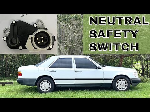 How to replace a Mercedes Neutral Safety Switch (not starting or no reverse lights)