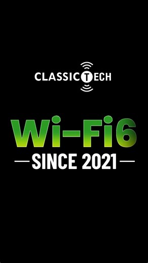The future of the internet started in 2021. Classic Tech introduced Wi-Fi 6 for next-level performance. Upgrade now. Experience the speed of future. #ClassicTech #UpgradeYourWiFi #FastInternet #StayConnected | Classic Tech Internet