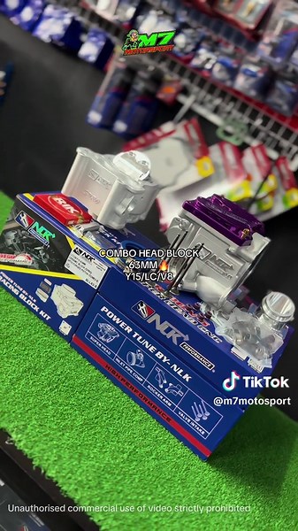 Ready Stock Combo Head Block 63MM for Y15/LC/V8