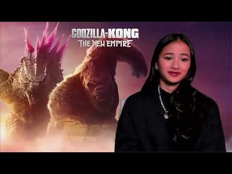The Amazing Kaylee Hottle on 'Godzilla x Kong: The New Empire'
