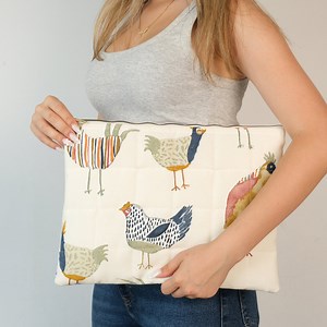 Quilted Laptop Sleeve – 13” to 16” MacBook Air/pro & iPad Case – Girly Laptop Bag - Back to School Gift for Her - Etsy