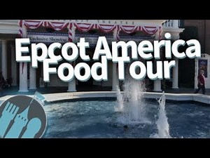 Disney World Food Tour: EVERY Food Spot in Epcot's America Pavilion!