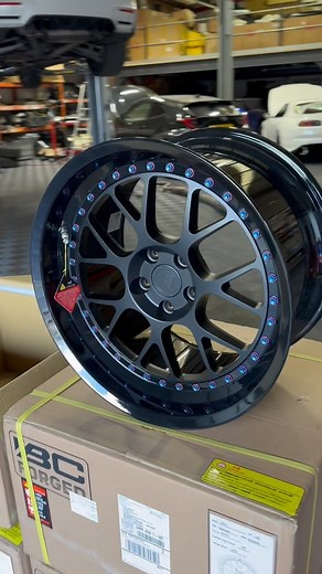 Unboxing another set of BC Forged wheels, this time it’s the LE72 in Matt black centre with a gloss black rim and titanium hardware, 9.5x19” front and 11x19” rear for a 2020 Toyota GR Supra A90, ordered in for a customers car. Please see our website here to see the BC Forged range of wheels https://www.garagewhifbitz.co.uk/brand/bc-forged BC Forged wheels are available in more or less any size and offset and unlike a lot of custom wheel manufacturers with quick delivery times, this set took 4 we