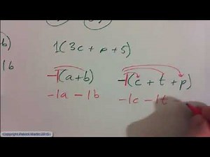Apply the Distributive Property, Then Solve the Equation Example 3