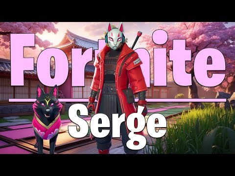 “Serge” member of “The Fox Clan” Fortnite gameplay (👍 & Subscribe)
