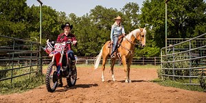 Marc Marquez and Jackie Ganter Go Head to Head in Texas