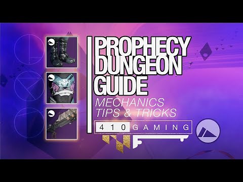 PROPHECY DUNGEON - EASY GUIDE! Full Walk-through, Pro Tips and Tricks, Best Strategy! | Destiny 2