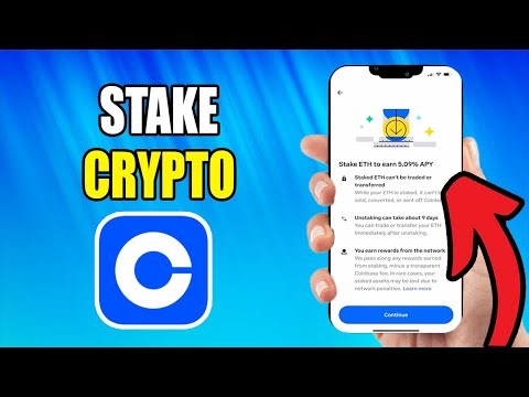 How To STAKE Crypto On COINBASE App And EARN Rewards