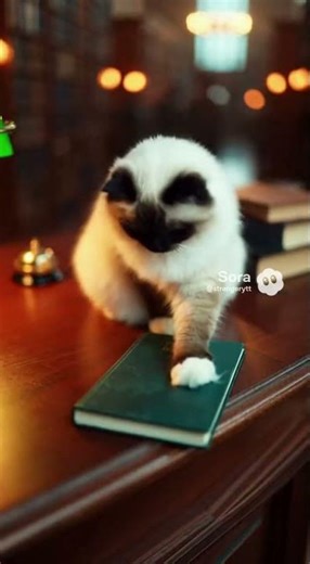 Quiet Please… The Librarian Is a Cat 🐱📚