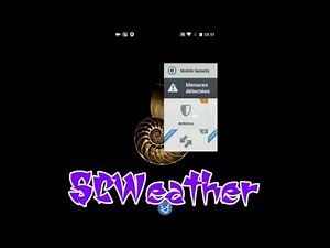 ESET android detect alert (scweather SCWeather) Adware. Bluboo Mini