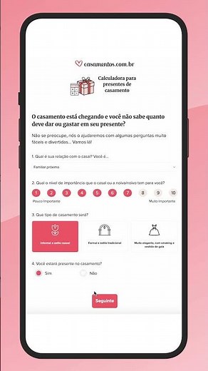 Quanto dar de presente de casamento?