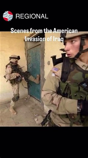 Scenes From the American Invasion of Iraq 🇮🇶💔 #iraqwar #usa #loss #viral