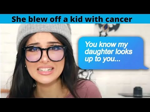 SSSniperwolf Blows off Kid with cancer | Stories From Creators #80