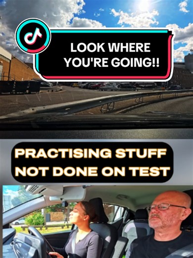 Driving school: practising post-test skills used after you pass