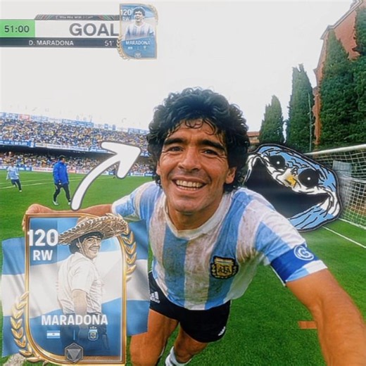 Maradona Hand Goal 💀🥶🥅 | #shorts #fcmobile #football