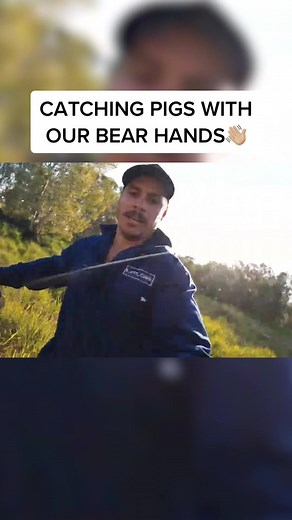 Catching Pigs with Our Bare Hands Adventure
