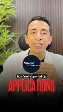 McKinsey Forward Program Applications Open ✅| Apply Soon 🏆