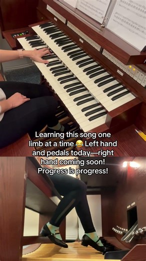 More organ practice! #organ #organmusic #music #learning #organist