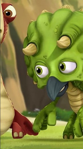 Bill and Tiny fall into a hole | Gigantosaurus in English