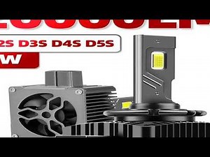 REVIEW D2S LED Bulb 6000K 120W High Low Beam D1S D3S D4S Xenon Replacement Lights Super Bright Conve