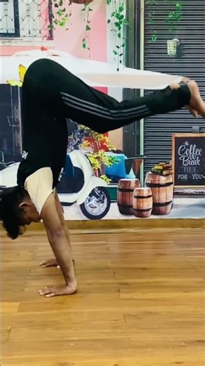 Hand balance practice