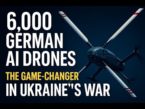 6,000 German AI Drones: The Game-Changer in Ukraine’s War