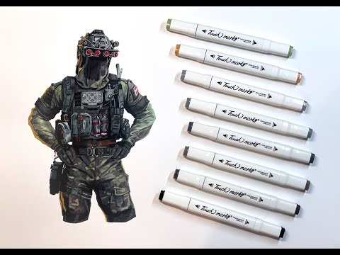 König COD markers drawing