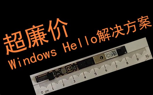 超廉价Window Hello解决方案